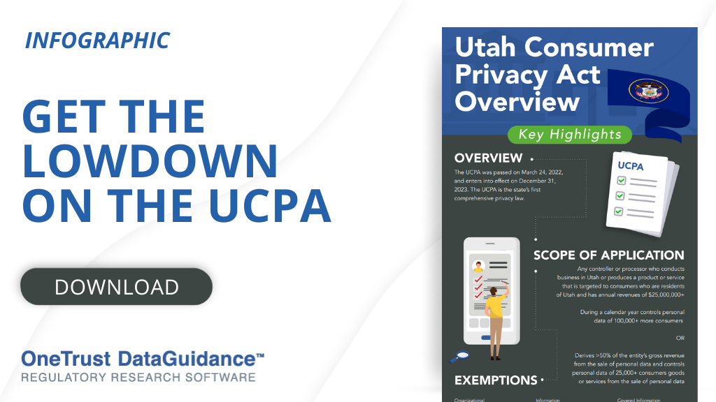 Utah Consumer Privacy Act Overview | Resources | DataGuidance